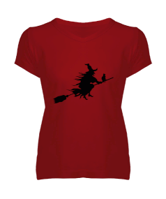 Tisho - Cadı Kadın V Yaka Tişört