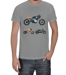 Tisho - Cafe Racer Erkek Tişört