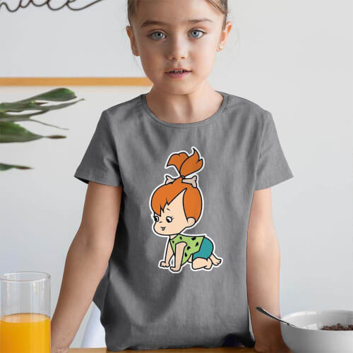 Çakmaktaş Kız Çocuk Tişört - Tekli Kombin