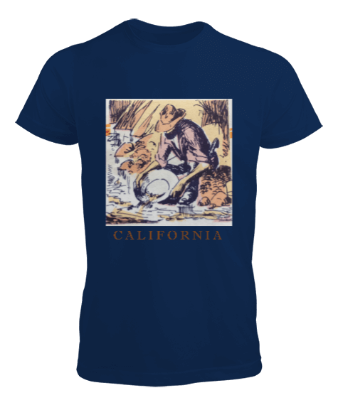 Tisho - California Baskılı Erkek Tişört