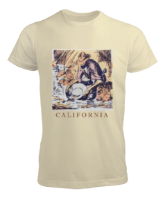 Tisho - California Baskılı Erkek Tişört