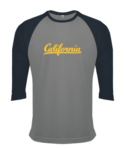 Tisho - California tasarımlı Orjinal Reglan 3/4 Kol Unisex Tişört