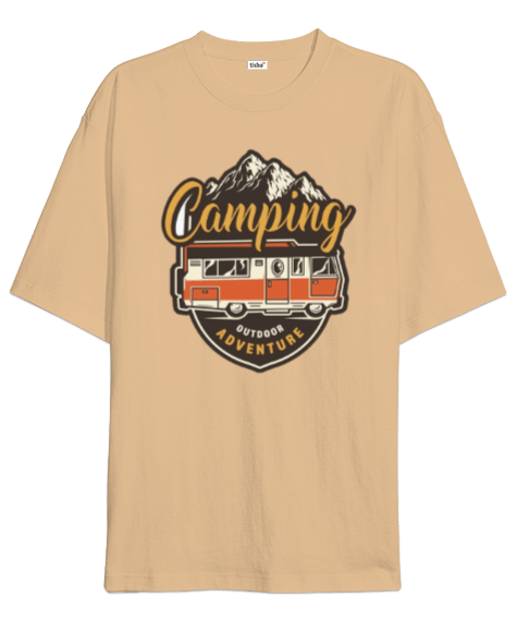 Tisho - Camping Oversize Unisex Tişört
