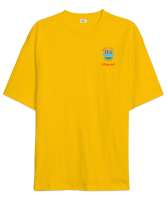 Cankurtaran Sarı Oversize Unisex Tişört - Thumbnail
