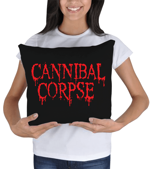 Tisho - Cannibal Corpse Kare Yastık