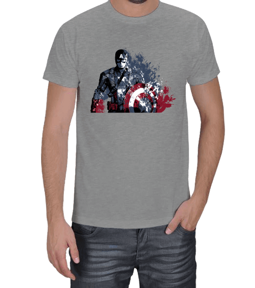 Captain America Erkek Tişört