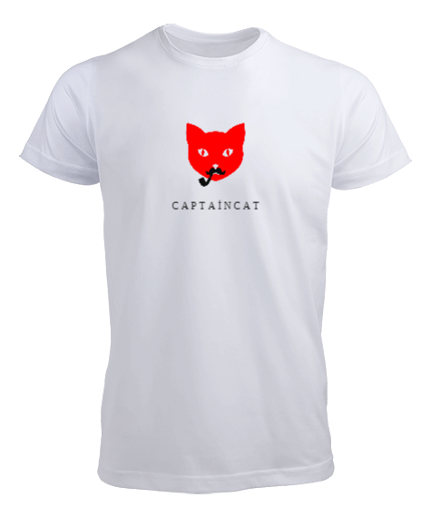 Tisho - Captain Cat Erkek Tişört