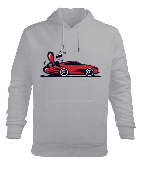 Tisho - Car Erkek Kapüşonlu Hoodie Sweatshirt