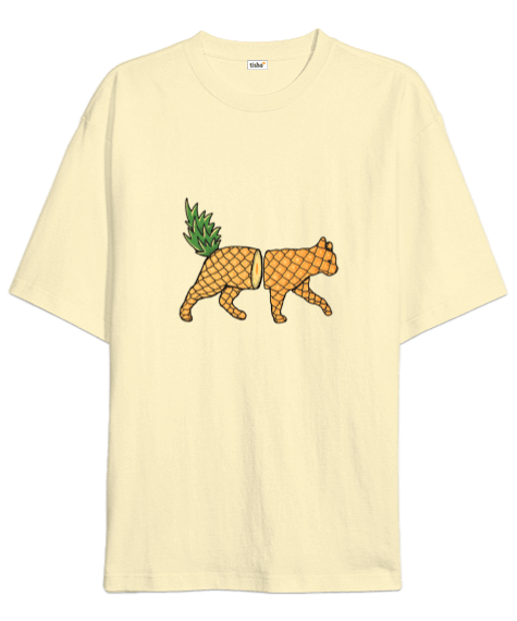 Tisho - CAT Oversize Unisex Tişört