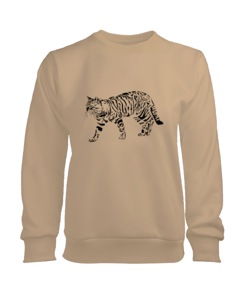 Tisho - cat sweatshirt Kadın Sweatshirt
