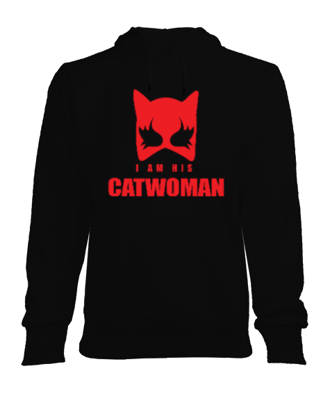 Catwoman Kombin Kadın Kapşonlu Hoodie Sweatshirt