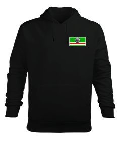 Çeçen bayrağı. Erkek Kapüşonlu Hoodie Sweatshirt - Tisho