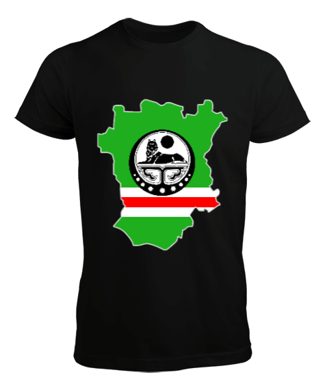 Tisho - Çeçen bayrağı. Erkek Tişört