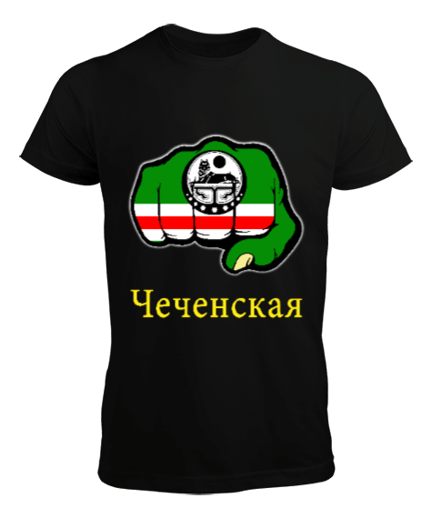 Tisho - Çeçen bayrağı. Erkek Tişört