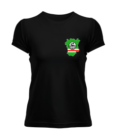 Çeçen,Çeçen bayrağı,Çeçenistan haritası. Kadın Tişört - Tisho