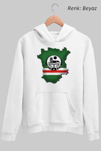 Çeçenya Unisex Kapüşonlu Sweatshirt - Tisho