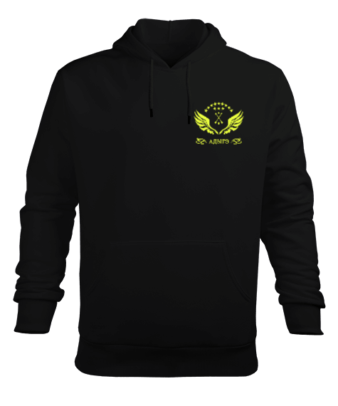 Çerkes Bayrağı, adiga bayrağı,Çerkes logosu. Erkek Kapüşonlu Hoodie Sweatshirt - Tisho