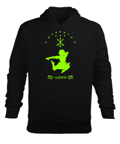 Çerkes Bayrağı, adiga bayrağı,Çerkes logosu. Erkek Kapüşonlu Hoodie Sweatshirt - Tisho