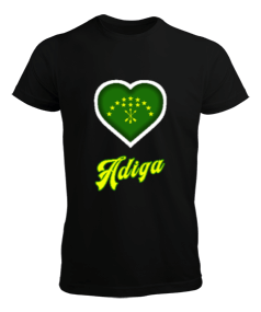 Çerkes Bayrağı, adiga bayrağı,Çerkes logosu. Erkek Tişört - Tisho