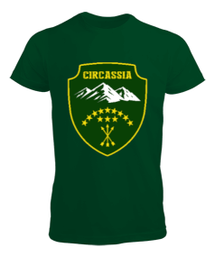 Çerkes Bayrağı, adiga bayrağı,Çerkes logosu. Erkek Tişört - Tisho