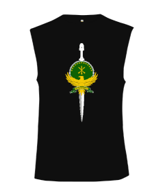 Çerkes Bayrağı, adiga bayrağı,Çerkes logosu. Kesik Kol Unisex Tişört - Tisho