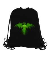 Çerkes Bayrağı,Kafkas,adiga bayrağı,Çerkes logosu. Siyah Büzgülü Spor Çanta - Tisho