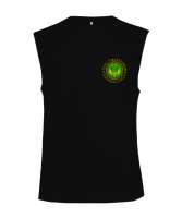 Çerkes Bayrağı,Kafkas,adiga bayrağı,Çerkes logosu. Siyah Kesik Kol Unisex Tişört - Tisho