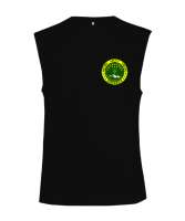 Çerkes Bayrağı,Kafkas,adiga bayrağı,Çerkes logosu. Siyah Kesik Kol Unisex Tişört - Tisho