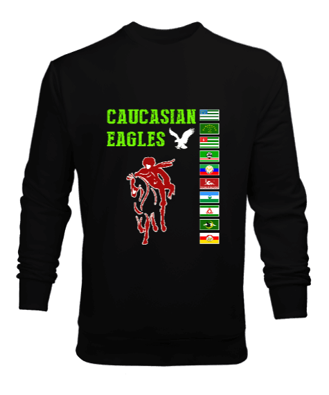 Tisho - Çerkes,abhazya, Kafkas,karaçay çerkesya,kabardino balkarya,Kuzey Osetya,İnguşetya,çeçenistan,Dağısta Erkek Sweatshirt