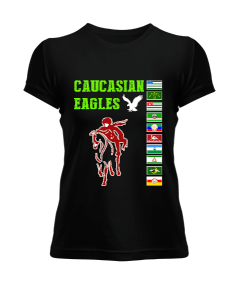 Çerkes,abhazya, Kafkas,karaçay çerkesya,kabardino balkarya,Kuzey Osetya,İnguşetya,çeçenistan,Dağısta Kadın Tişört - Tisho