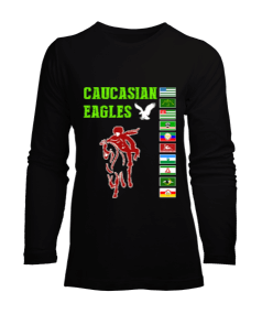 Çerkes,abhazya, Kafkas,karaçay çerkesya,kabardino balkarya,Kuzey Osetya,İnguşetya,çeçenistan,Dağısta Kadın Uzun Kol Tişört - Tisho