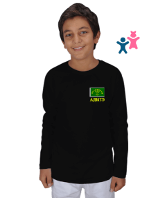 Çerkes,Kafkas,adiga bayrağı,Çerkes logosu. Çocuk Unisex Uzunkollu - Tisho