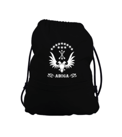 Çerkes,Kafkas,Çerkes Bayrağı, adiga logosu. Büzgülü Çocuk Sırt Çantası - Tisho