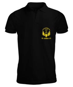 Çerkes,Kafkas,Çerkes Bayrağı, adiga logosu. Erkek Kısa Kol Polo Yaka - Tisho