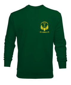 Çerkes,Kafkas,Çerkes Bayrağı, adiga logosu. Erkek Sweatshirt - Tisho