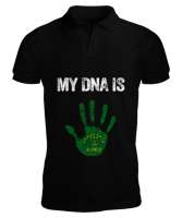 Çerkes,Kafkas,Çerkes Bayrağı,Adygea,adiga logosu. Siyah Erkek Kısa Kol Polo Yaka - Tisho