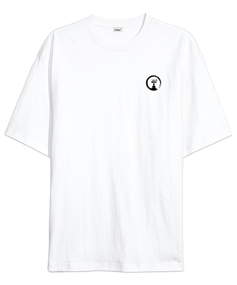 Tisho - CGYLANİ buda logo oversize tshirt Oversize Unisex Tişört