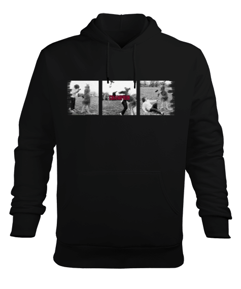 Tisho - Champion Erkek Kapüşonlu Hoodie Sweatshirt