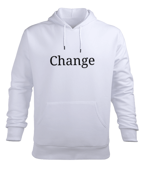 Tisho - Change Erkek kapüşonlu hoodie tshirt Erkek Kapüşonlu Hoodie Sweatshirt
