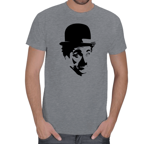 Tisho - Charlie Chaplin - [1] Erkek Tişört