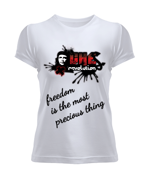Tisho - Che Guevara kadın tişört Kadın Tişört