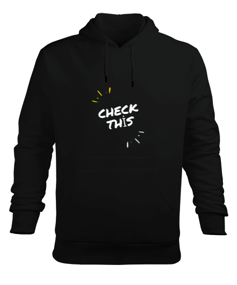 Tisho - Check This Cool Erkek Kapüşonlu Hoodie Sweatshirt