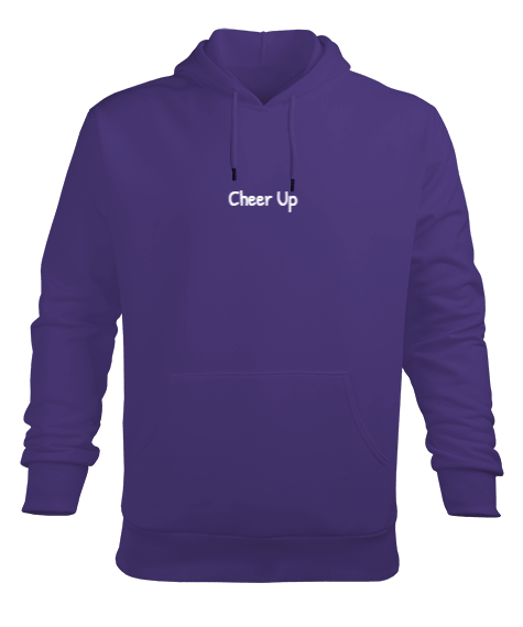 Tisho - Cheer Up Erkek Kapüşonlu Hoodie Sweatshirt