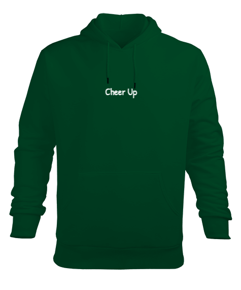 Tisho - Cheer Up Erkek Kapüşonlu Hoodie Sweatshirt