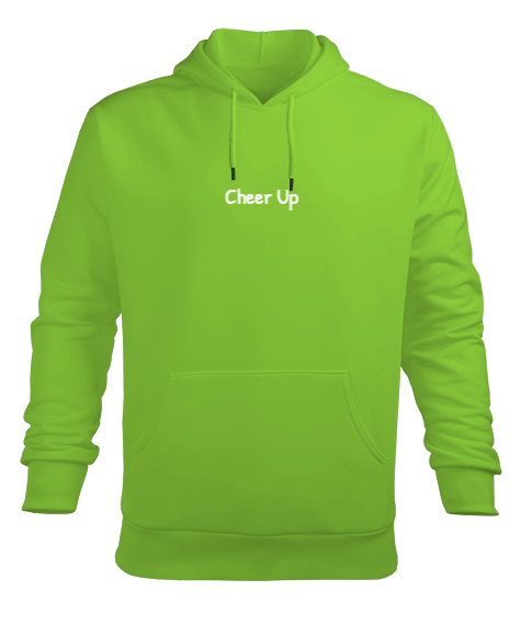 Tisho - Cheer Up Erkek Kapüşonlu Hoodie Sweatshirt