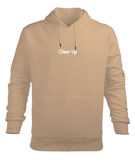 Tisho - Cheer Up Erkek Kapüşonlu Hoodie Sweatshirt