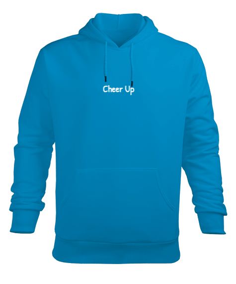 Tisho - Cheer Up Erkek Kapüşonlu Hoodie Sweatshirt