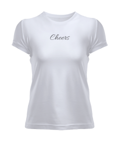 Cheers Unisex T-Shirt Kadın Tişört - Thumbnail