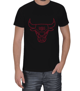 Tisho - Chicago Bulls Erkek Tişört