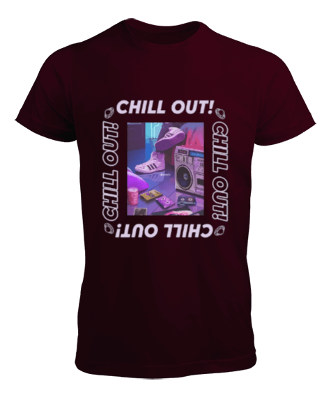 Tisho - Chıll Out Tasarımlı Erkek Tişört
